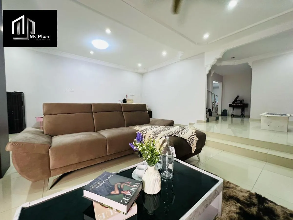 2 Storey 5Br 16Pax Semabok Taman Cheng Ho, 3 By Myplace Malacca Holiday home