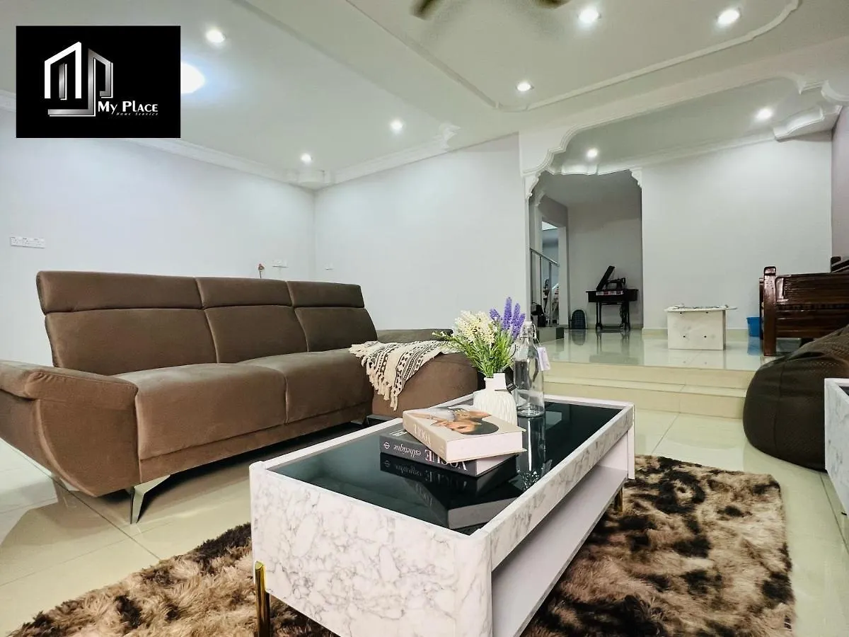 2 Storey 5Br 16Pax Semabok Taman Cheng Ho, 3 By Myplace Malacca Holiday home